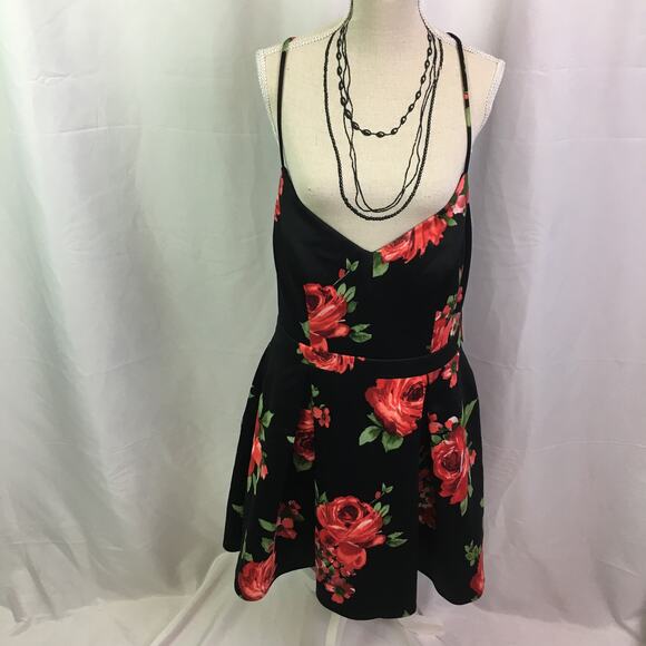B. Smart Sleeveless Floral Fit & Flare Dress 11 - Picture 15 of 16
